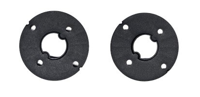 Distanzscheiben oben